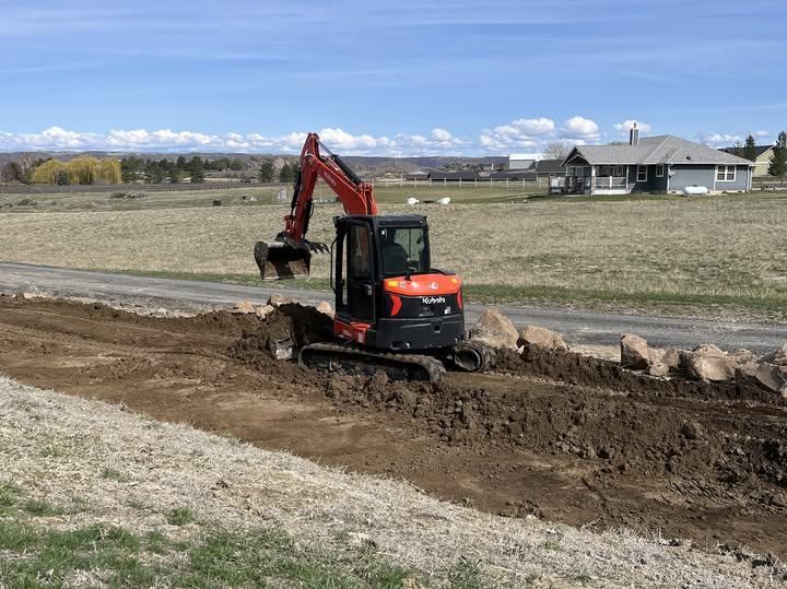 Excavation and grading work